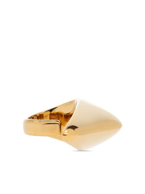 gold-tone polished finish open ring Alexander McQueen | 798911J160T0448